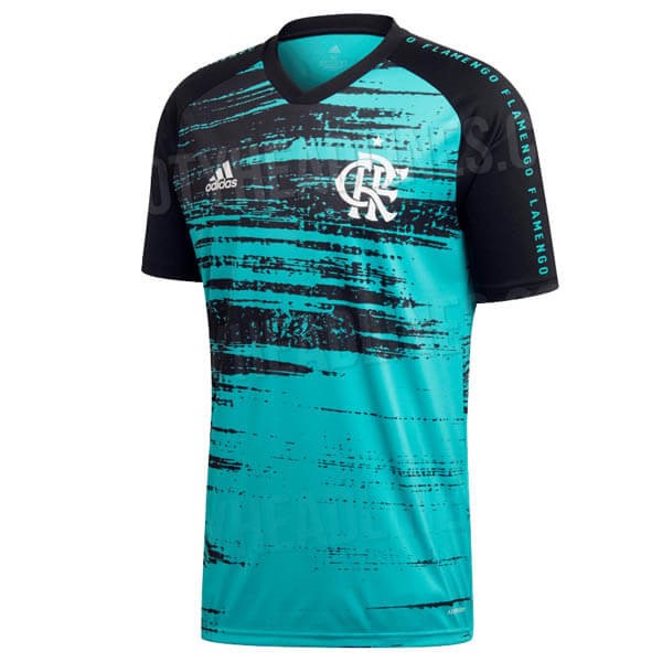 Camiseta Flamengo Pre Match 2020 Azul